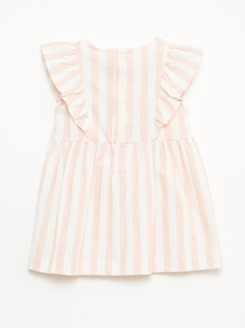 Vestido 'Disney' con volantes en algodón ligero - Kiabi