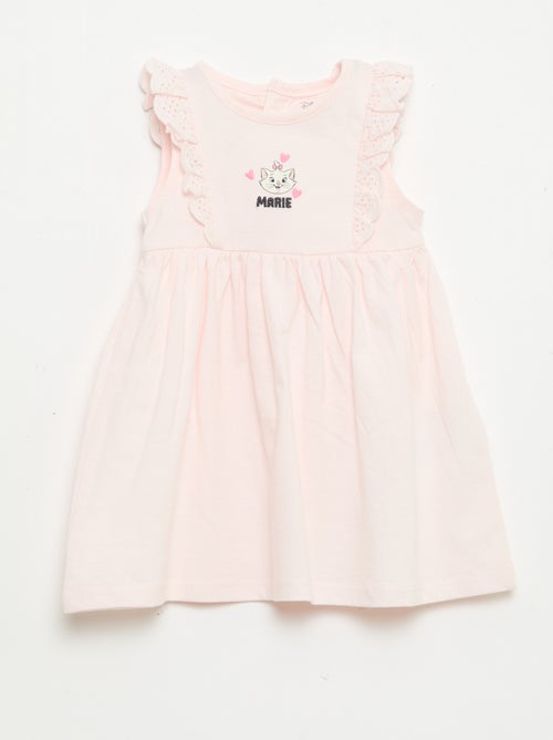 Vestido \'Disney\' liso sin mangas con volante en el canesú - Kiabi