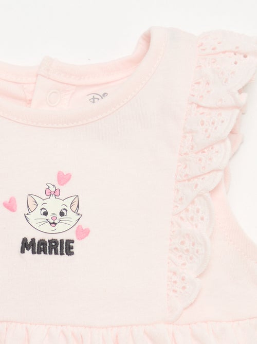 Vestido \'Disney\' liso sin mangas con volante en el canesú - Kiabi