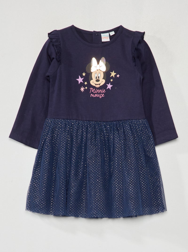 Vestido 'Disney' 'Minnie' efecto 2 en 1 AZUL - Kiabi