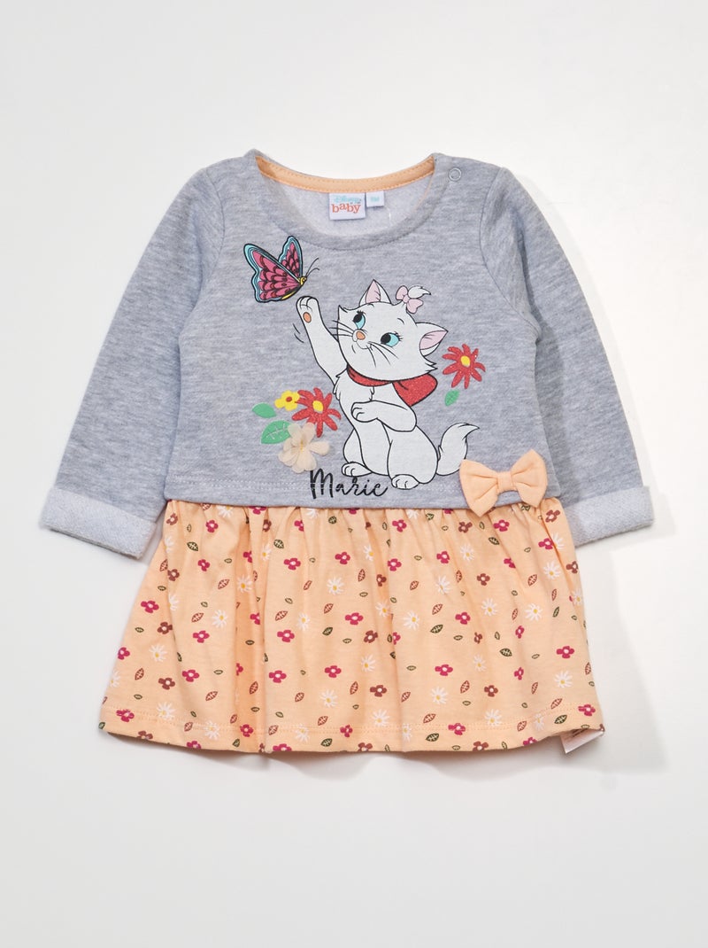 Vestido efecto 2 en 1 'Marie' 'Los Aristogatos' 'Disney' PURPURA - Kiabi