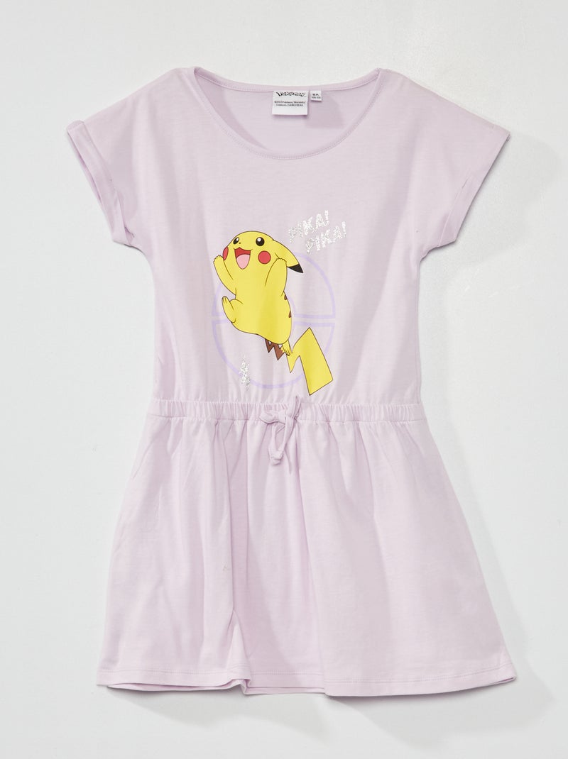 Vestido efecto 2 en 1 'Pokémon' PURPURA - Kiabi