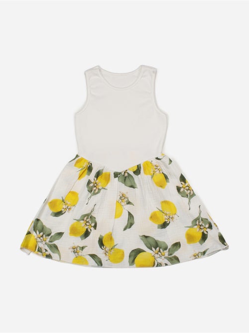 Vestido estampado - Kids Star - Kiabi Vestido estampado - Kids Star - Kiabi