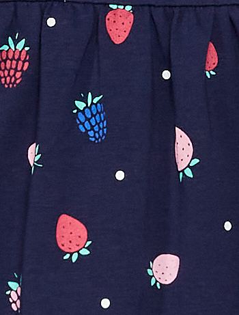 Vestido estampado - azul marino - Kiabi - 10.00€