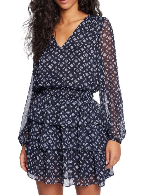 Vestido Estampado para Mujer Pepe Jeans - Kiabi Vestido Estampado para Mujer Pepe Jeans - Kiabi