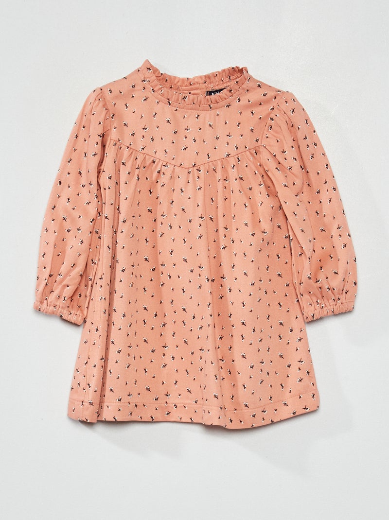 Vestido estampado ROSA - Kiabi