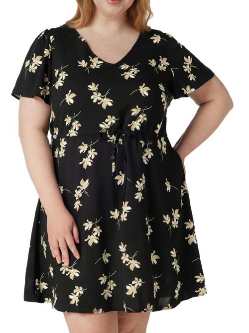 Vestido Estampado Tallas Grandes Mujer Vero Moda - Kiabi Vestido Estampado Tallas Grandes Mujer Vero Moda - Kiabi