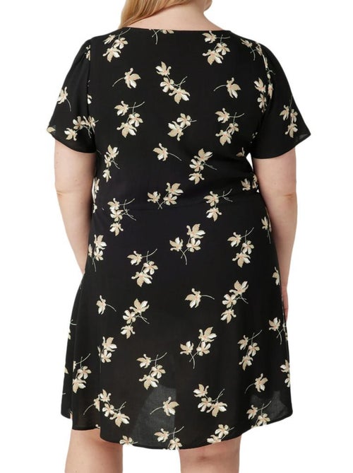 Vestido Estampado Tallas Grandes Mujer Vero Moda - Kiabi Vestido Estampado Tallas Grandes Mujer Vero Moda - Kiabi