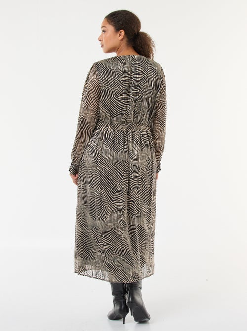 Vestido estampado 'Vero Moda' en gasa - Kiabi