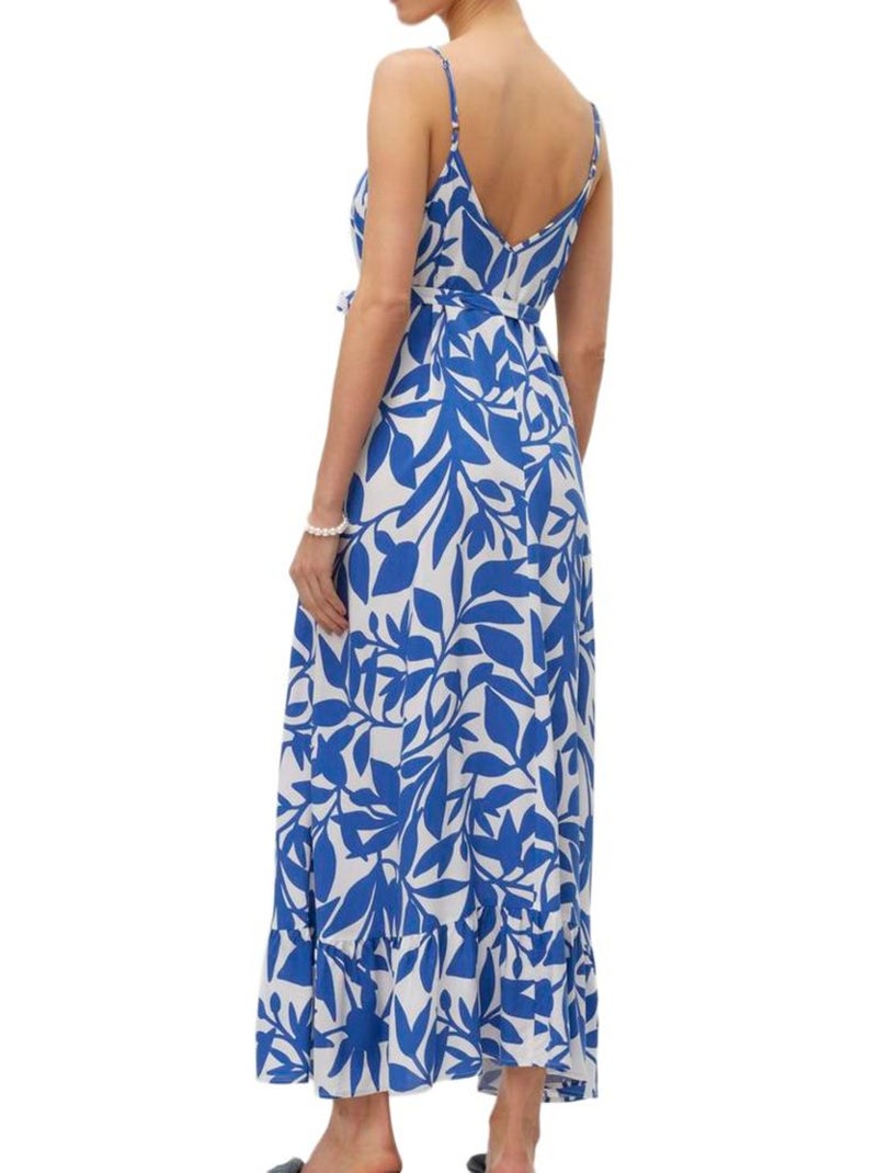 Vestido estampado Vero Moda para mujer Azul - Kiabi