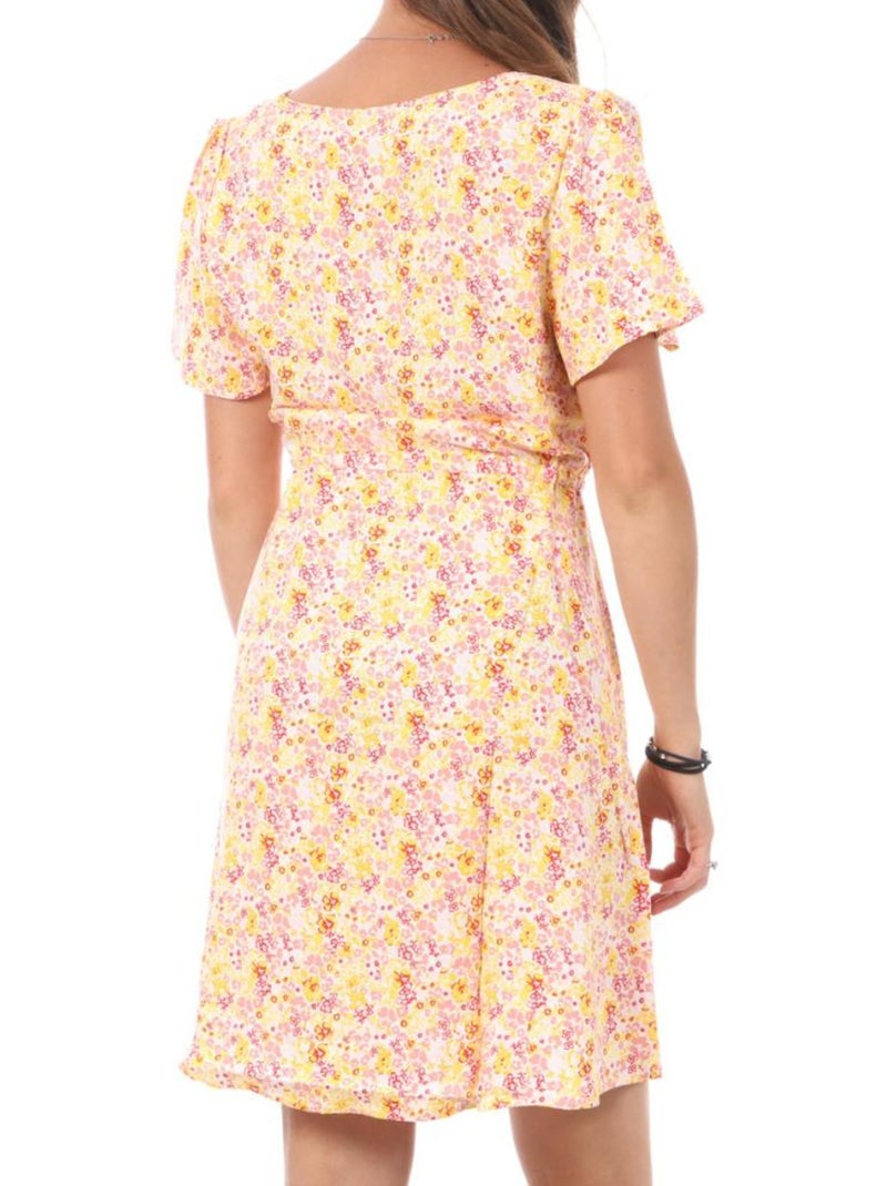 Vestido Estampado Vero Moda para Mujer Rosa - Kiabi