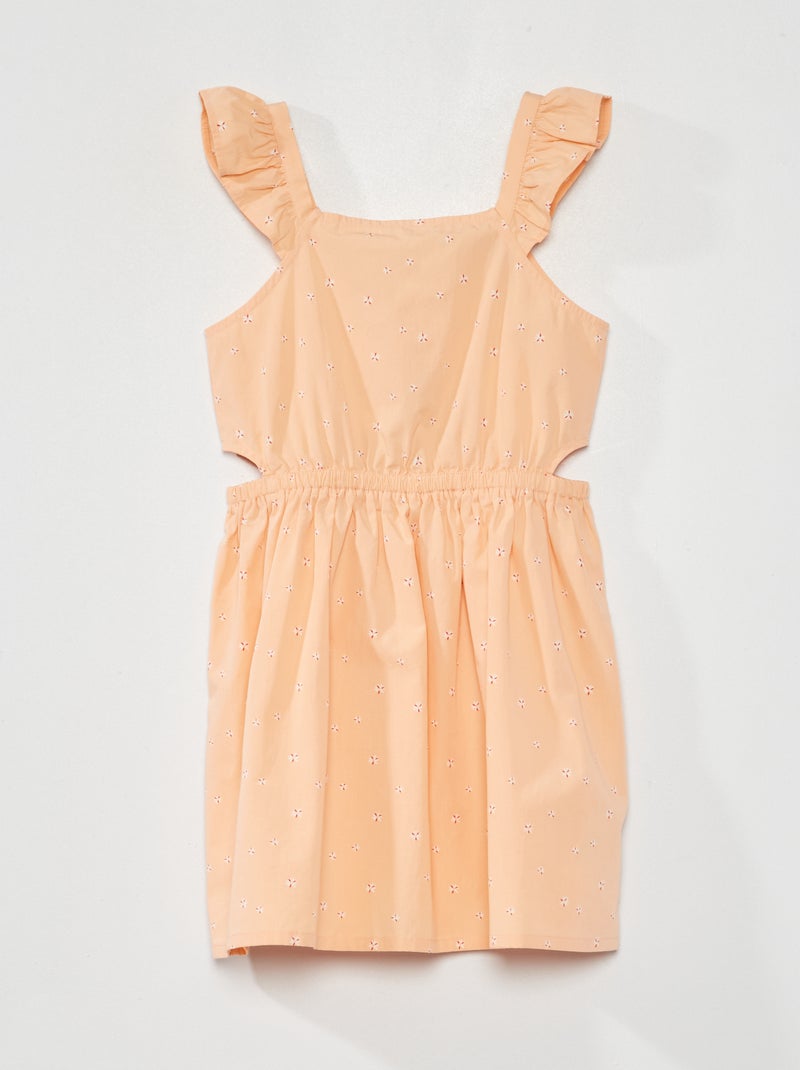 Vestido evasé con tirantes ROSA - Kiabi