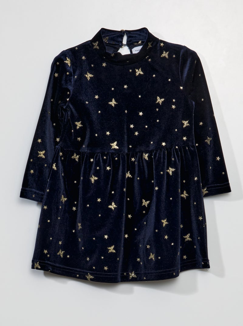 Vestido evasé 'Name it' AZUL - Kiabi