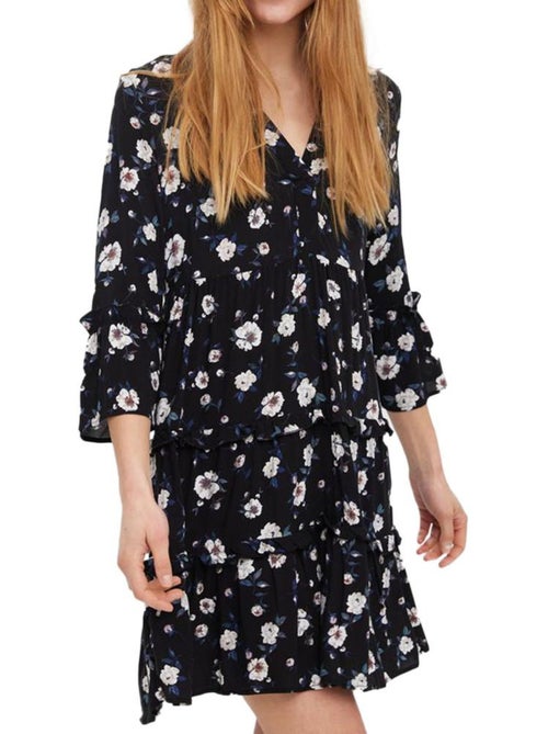 Vestido floral para mujer Vero Moda Easy - Kiabi Vestido floral para mujer Vero Moda Easy - Kiabi