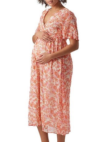 Vestido Floral Premamá Vero Moda