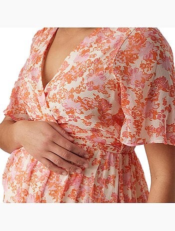 Vestido Floral Premamá Vero Moda