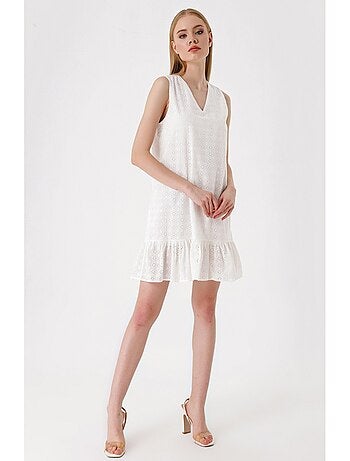 Vestido fluido sin mangas