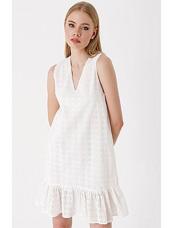 Vestido fluido sin mangas