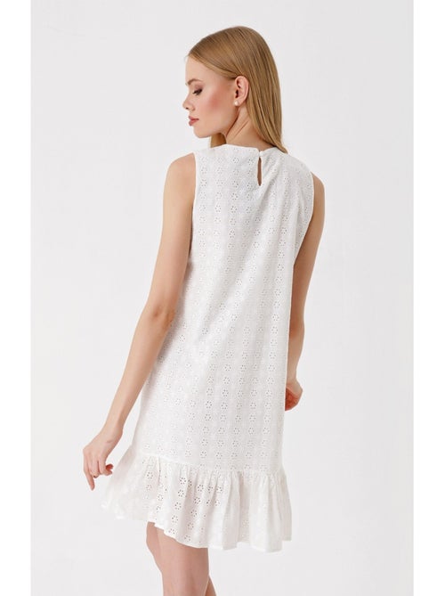 Vestido fluido sin mangas - Kiabi