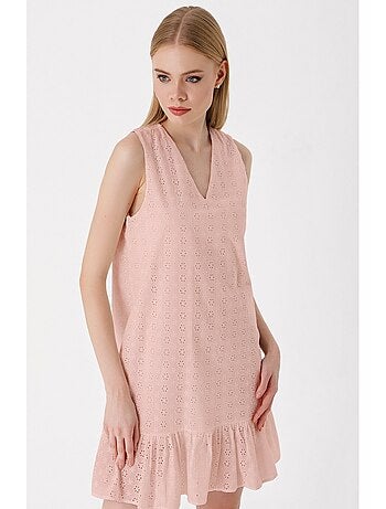 Vestido fluido sin mangas