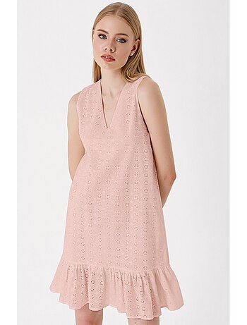 Vestido fluido sin mangas