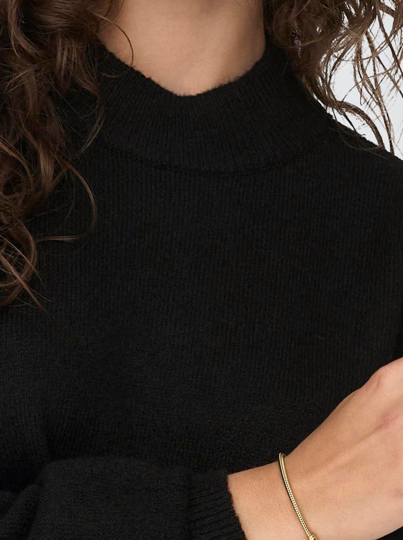 Vestido jersey a la rodilla 'JDY' Negro - Kiabi