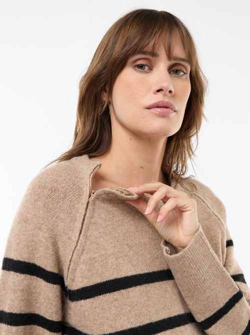 Vestido jersey de maternidad - Kiabi