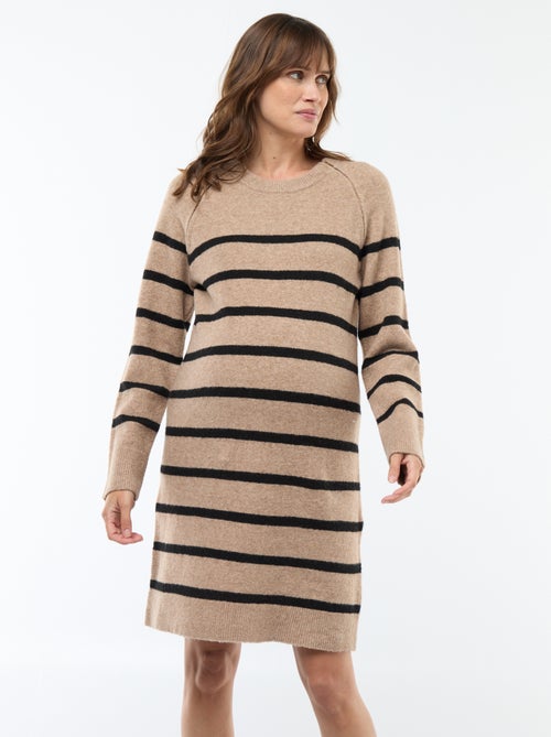 Vestido jersey de maternidad - Kiabi