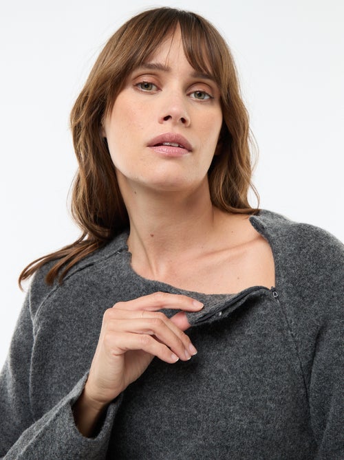 Vestido jersey de maternidad - Kiabi