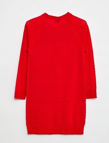 Vestido jersey de punto 'Navidad'