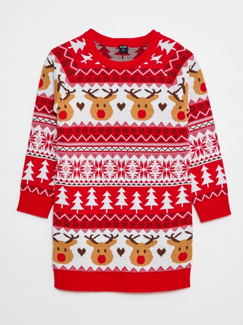 Vestido jersey de punto - Kiabi