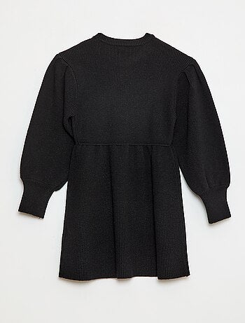 Vestido tipo jersey de punto suave