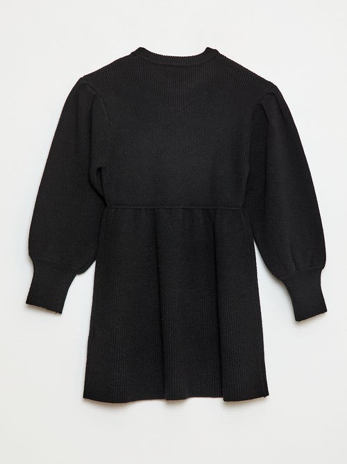 Vestido jersey de punto suave - Kiabi