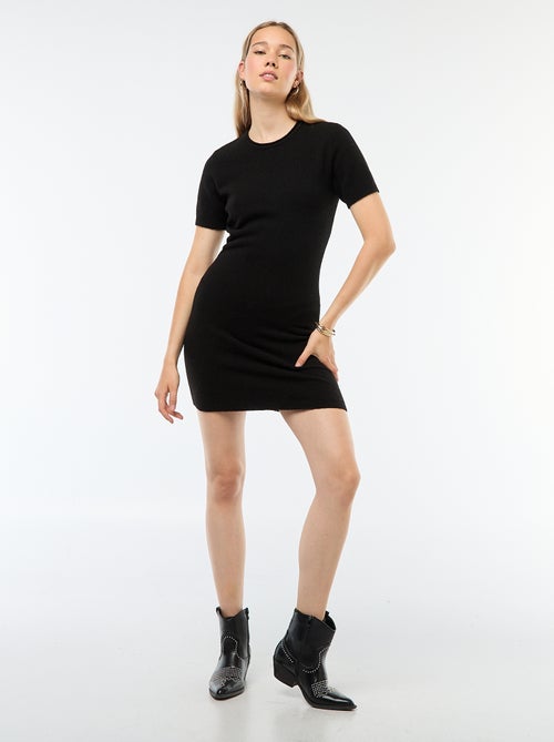 Vestido jersey de punto suave - Kiabi