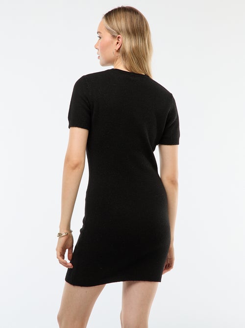 Vestido jersey de punto suave - Kiabi