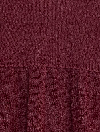 Vestido tipo jersey de punto suave