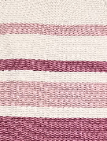 Vestido jersey de punto tricotado