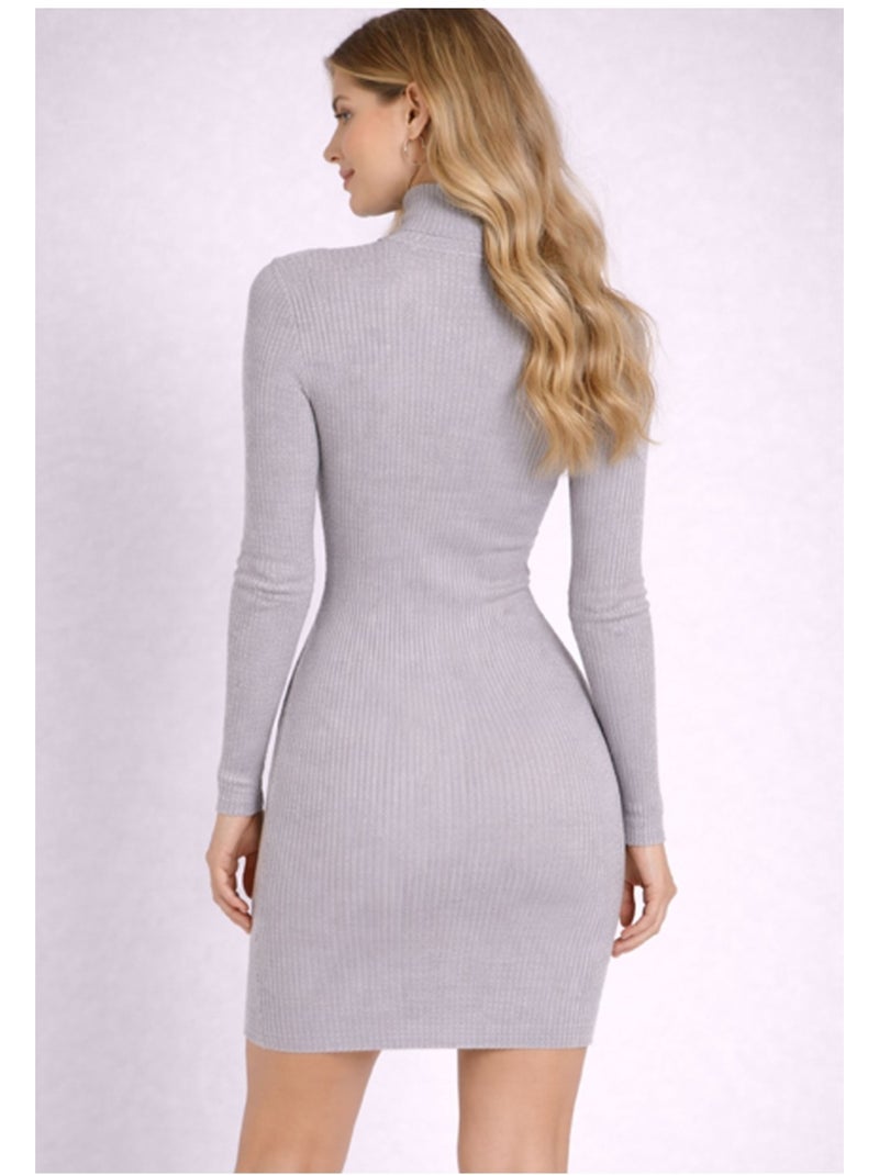 Vestido jersey Kebello Gris - Kiabi
