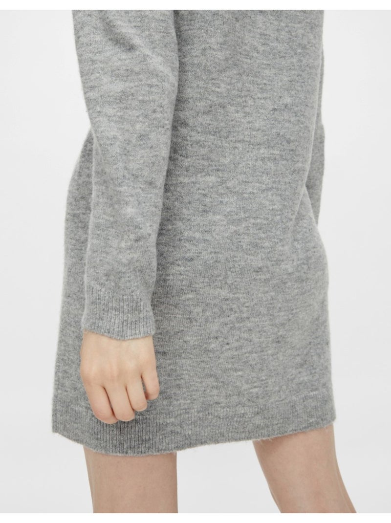 Vestido jersey Pieces Gris - Kiabi