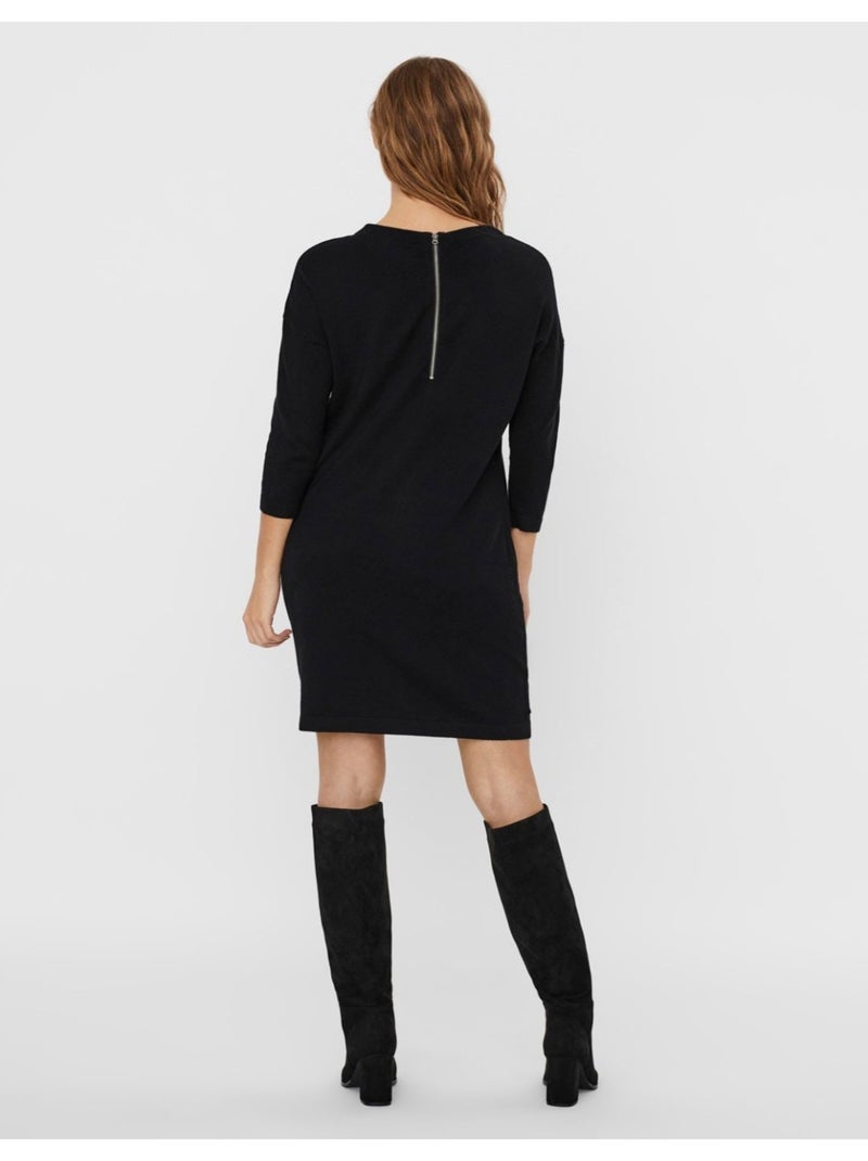 Vestido jersey Vero Moda Negro Negro - Kiabi