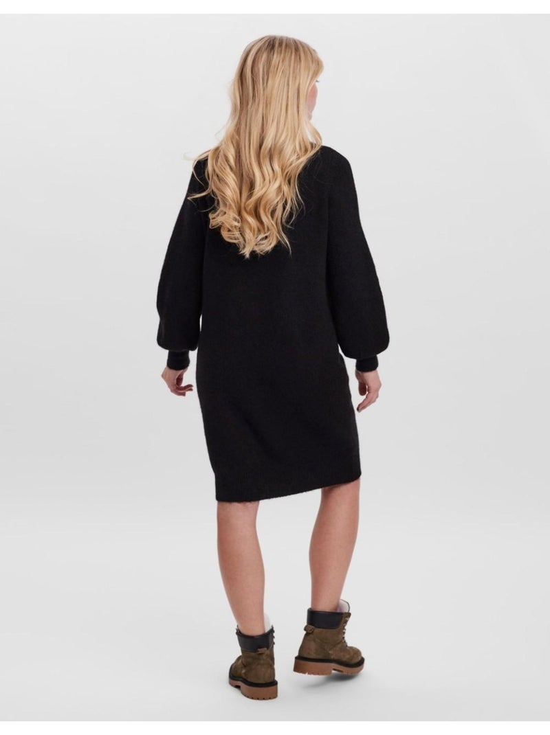 Vestido jersey Vero Moda Negro Negro - Kiabi