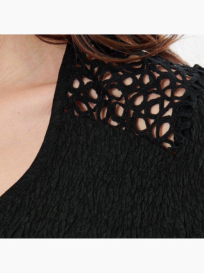 Vestido kaporal para mujer Negro - Kiabi