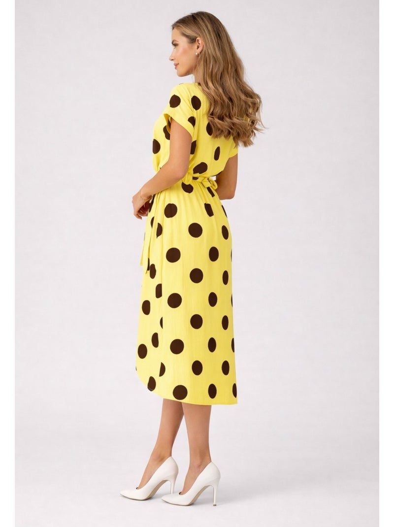 Vestido Kebello Amarillo - Kiabi