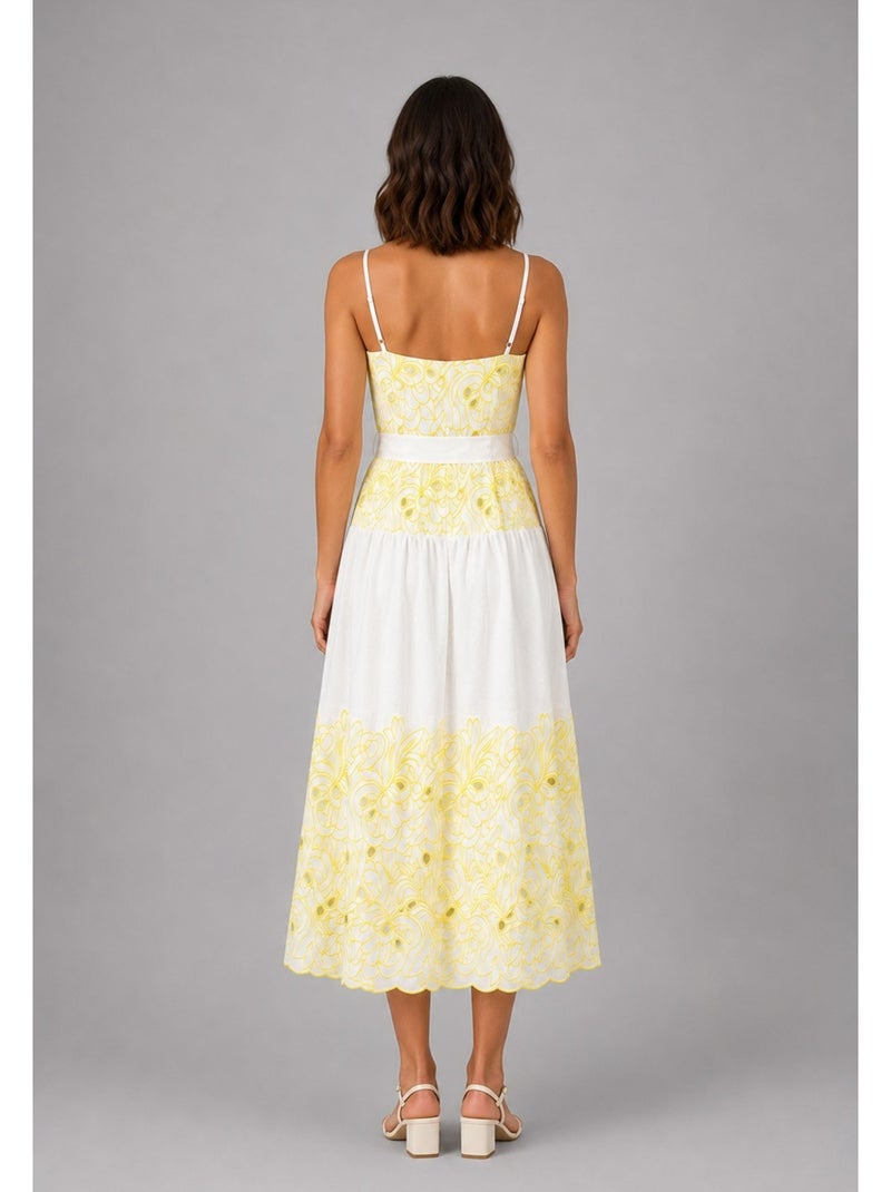 Vestido Kebello Amarillo - Kiabi