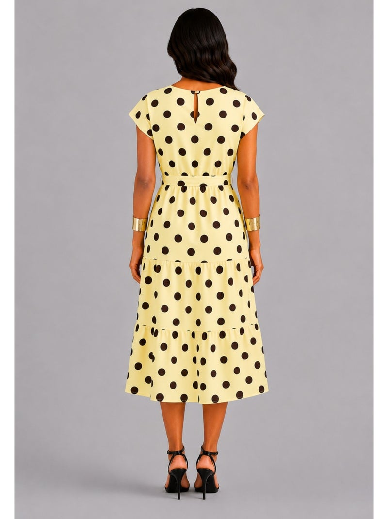 Vestido Kebello Amarillo - Kiabi