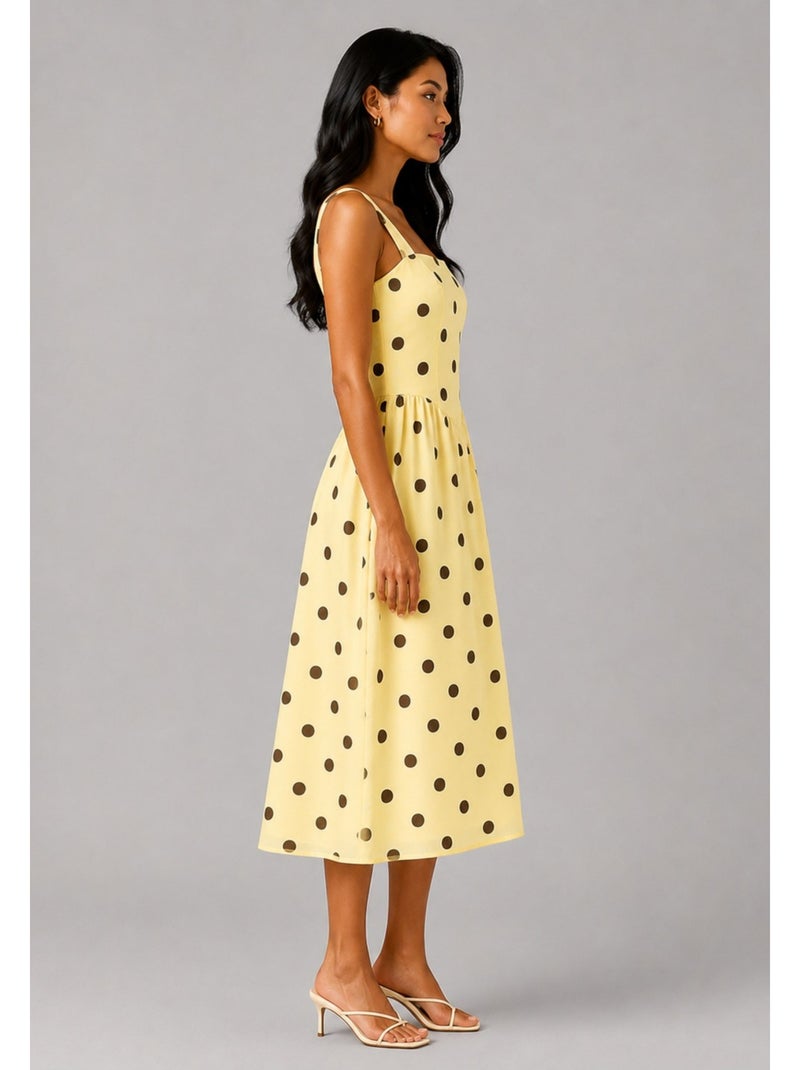 Vestido kebello Amarillo - Kiabi