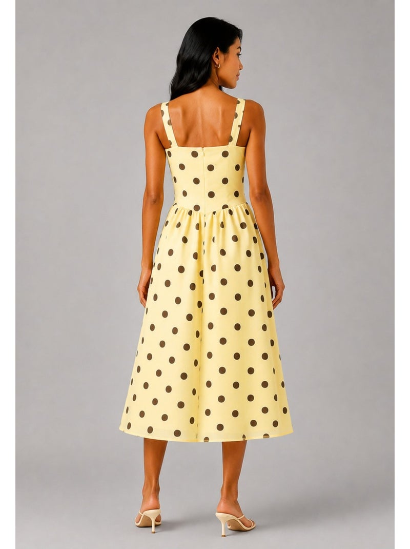 Vestido kebello Amarillo - Kiabi