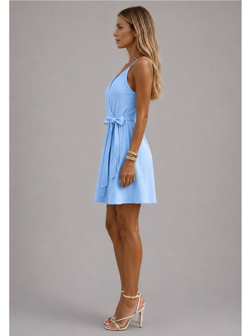 Vestido kebello Azul cielo - Kiabi