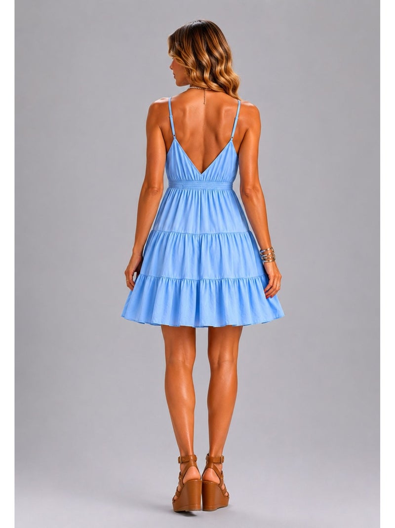 Vestido Kebello Azul cielo - Kiabi