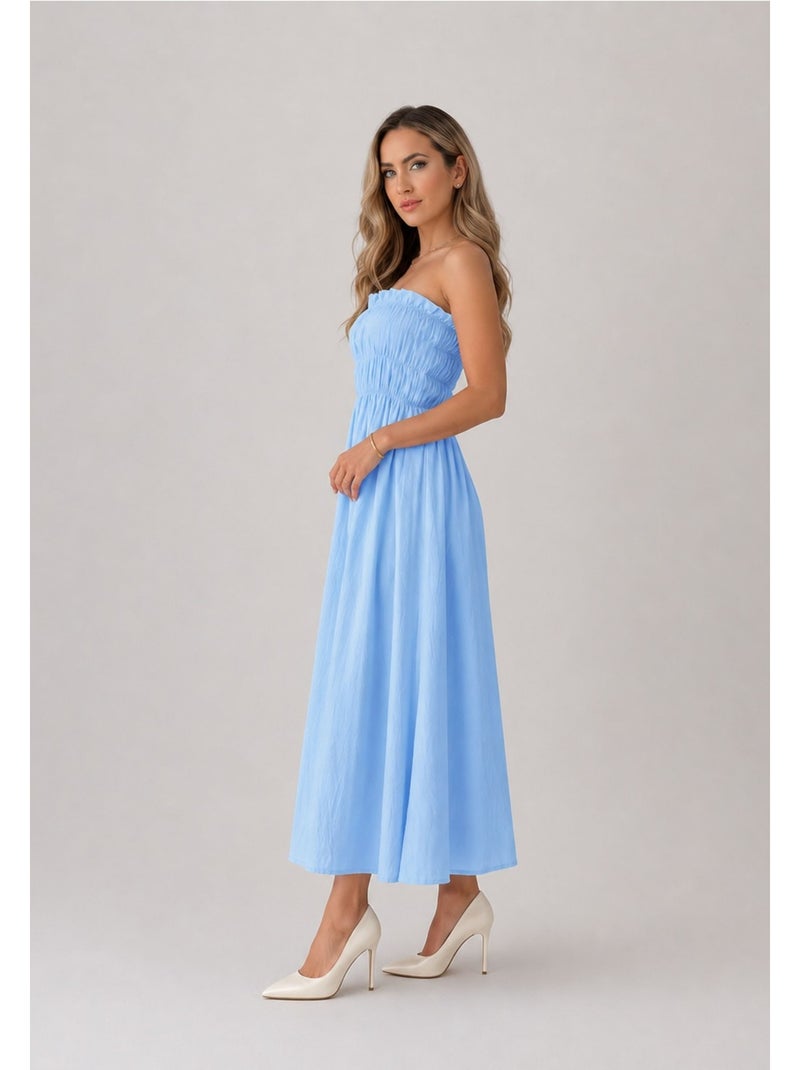 Vestido Kebello Azul cielo - Kiabi